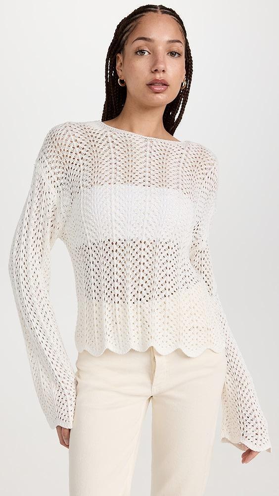 Z Supply Donovan Crochet Top | Shopbop Product Image