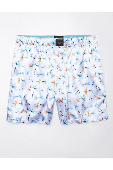 AEO Dragonflies Satin Pocket Boxer Short Men's Product Image