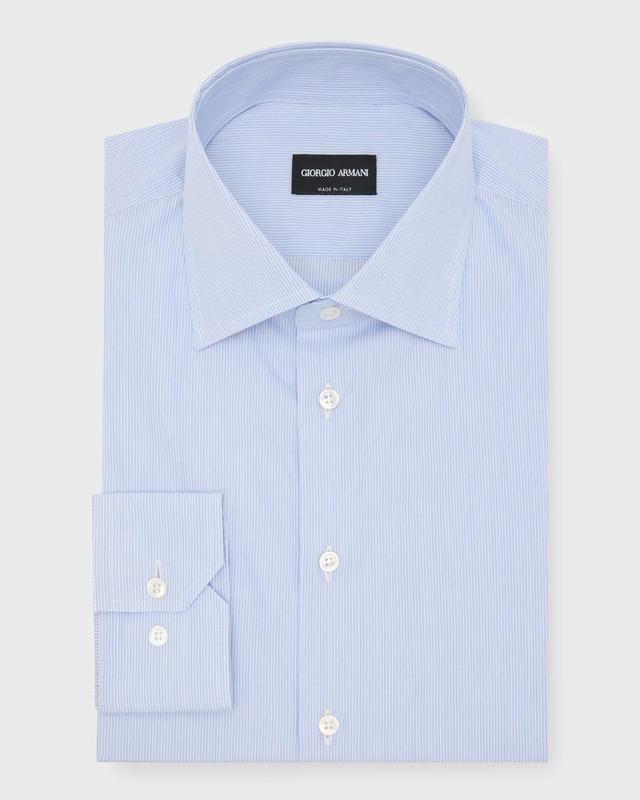 Mens Pinstripe Dress Shirt Product Image