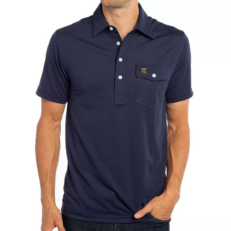 Mens Navy Real Salt Lake Player Polo Slt Blue Product Image