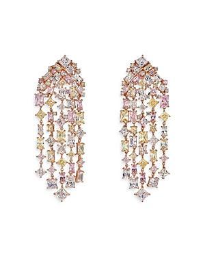 Anabela Chan Mermaid's Tale Multi Simulated Stone Candy Cascade Drop Earrings - Female Product Image