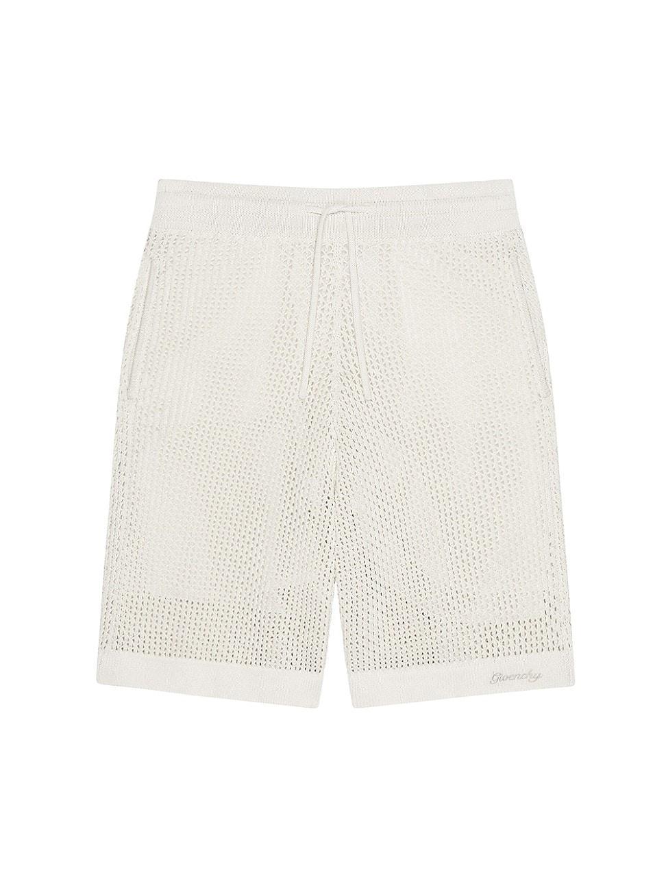 Mens Plage Bermuda Shorts in Crochet Product Image