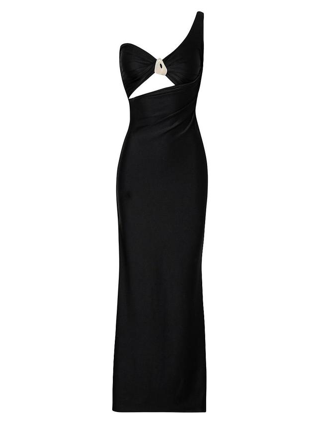 Womens Sarakiniko Arrecife One-Shoulder Maxi Dress Product Image