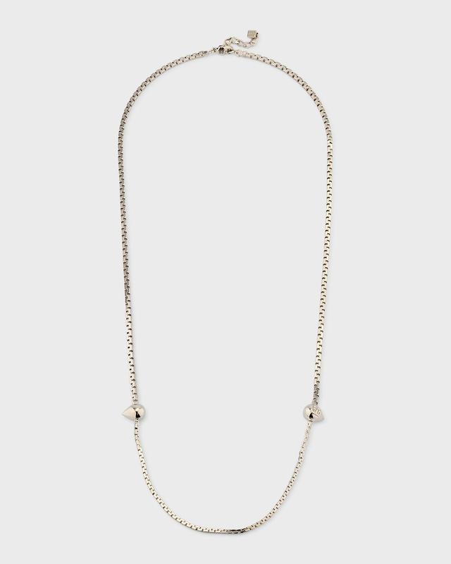 Mens G-Stud Long Chain Necklace Product Image