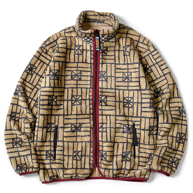 FOLK DOMINO FLEECE ZIP BLOUSON Male Product Image