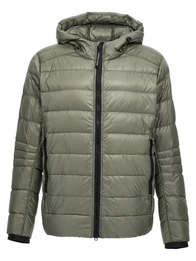 CANADA GOOSE Crofton Hoody Down Jacket In Green Product Image