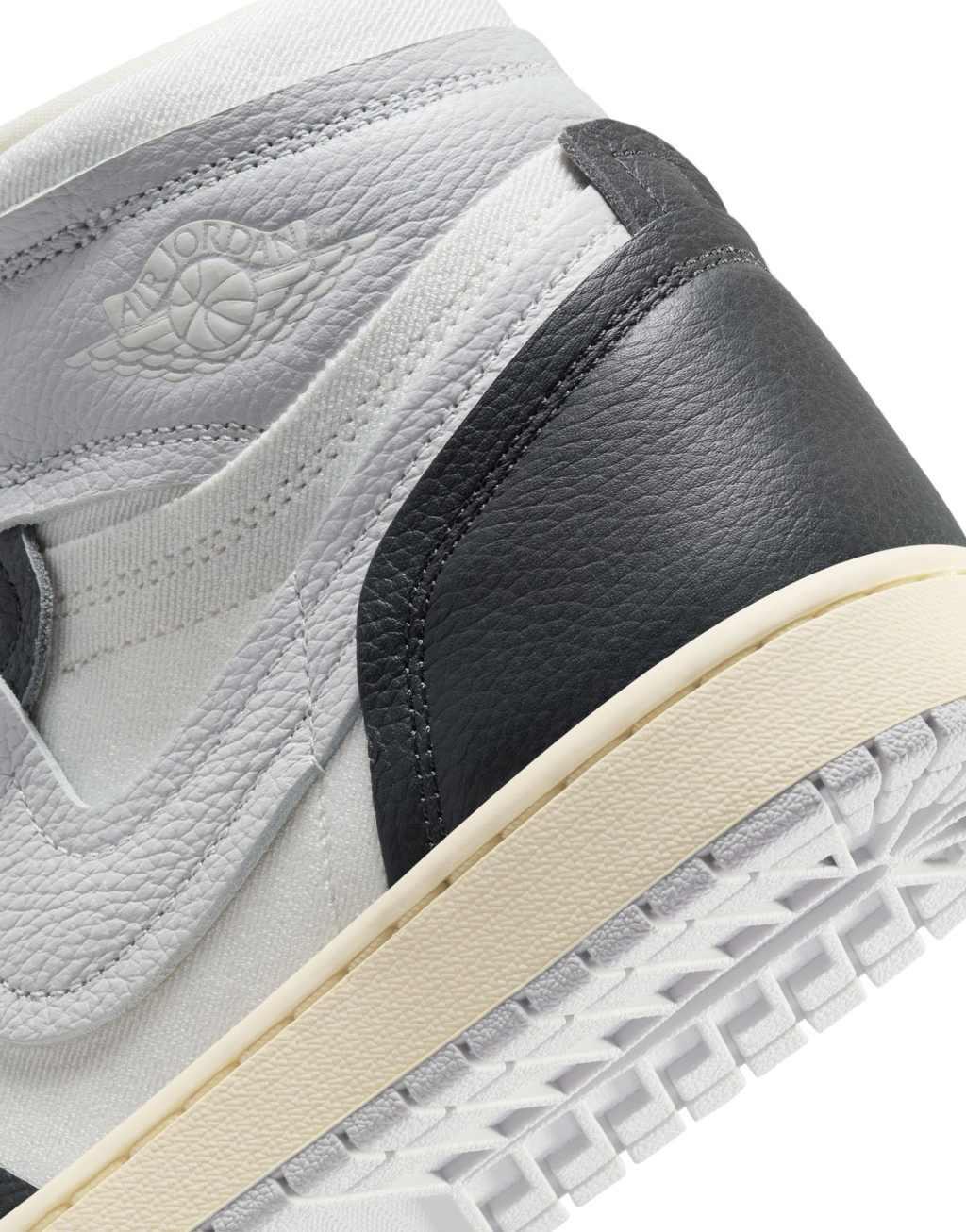 Air Jordan 1 High Method Make sneakers in white and gray   Product Image