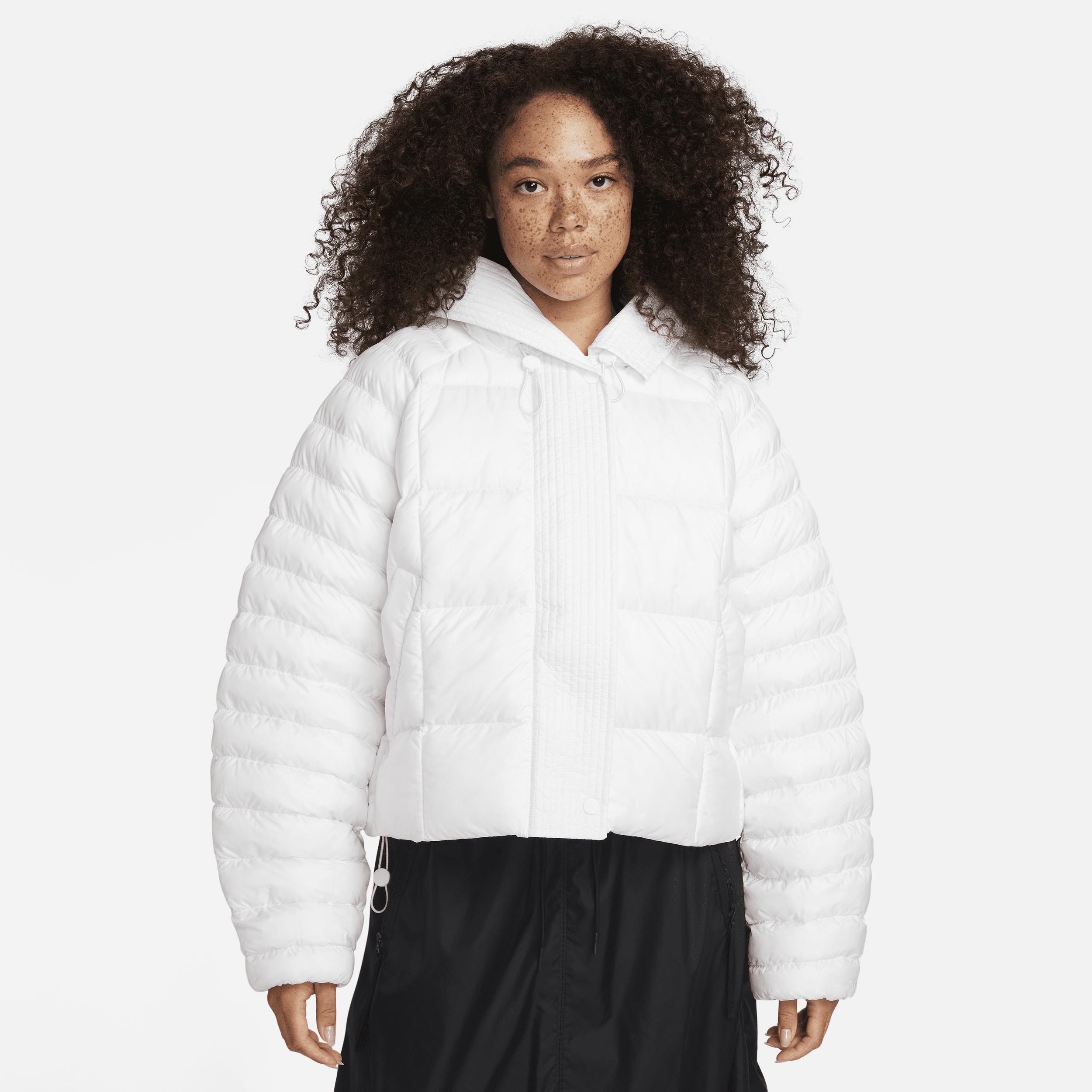 Women's Nike Sportswear Swoosh Puffer PrimaLoft® Therma-FIT Oversized Hooded Jacket Product Image