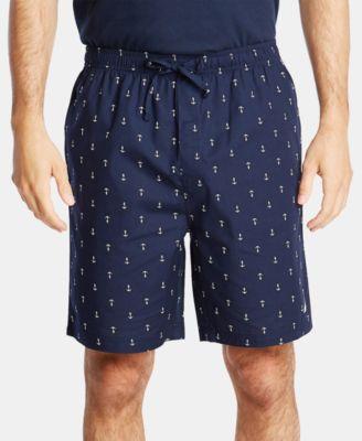 Nautica Mens Cotton Anchor-Print Pajama Shorts Product Image