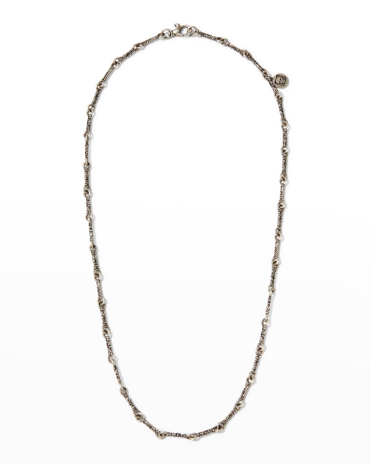 John Varvatos Artisan Sterling Silver Chain Necklace Product Image