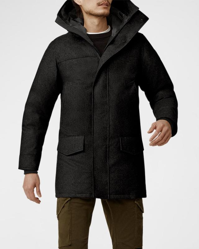 Mens Langford Wool Parka Product Image