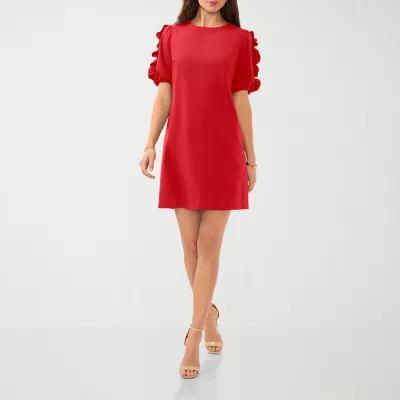 Sam And Jess Womens Short Sleeve Shift Dress Product Image