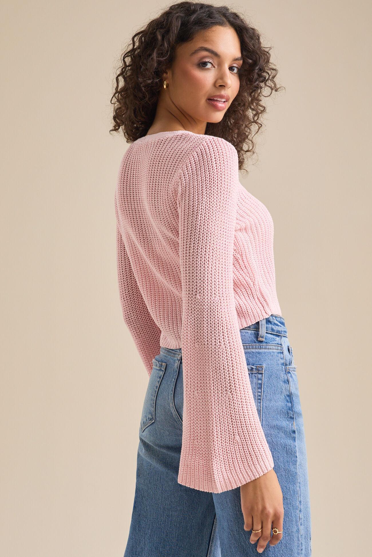 Billie Knit Cropped Top Product Image