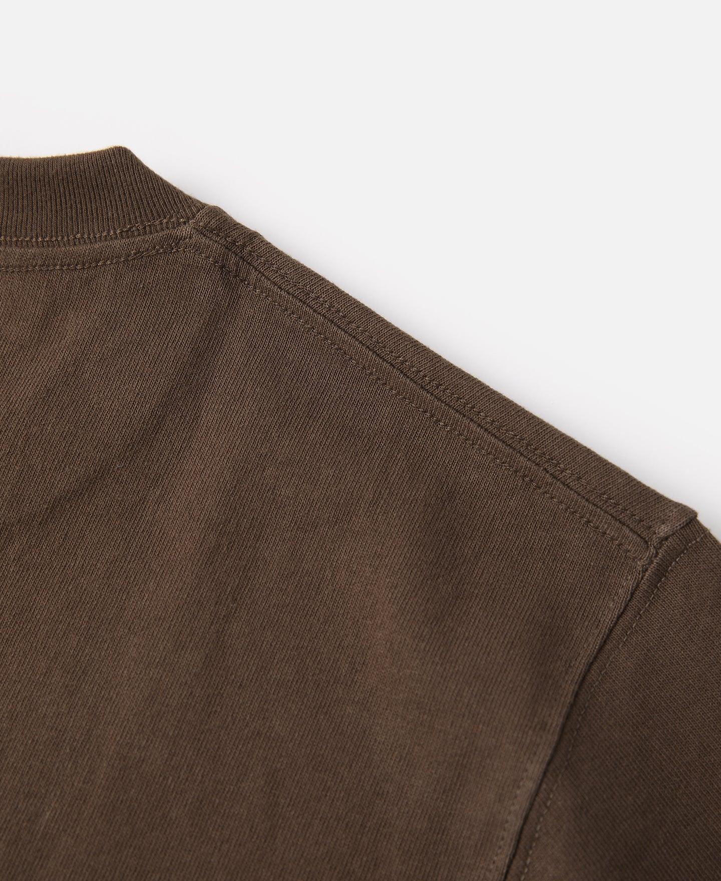 9 oz US Cotton Tubular T-Shirt - Coffee Product Image