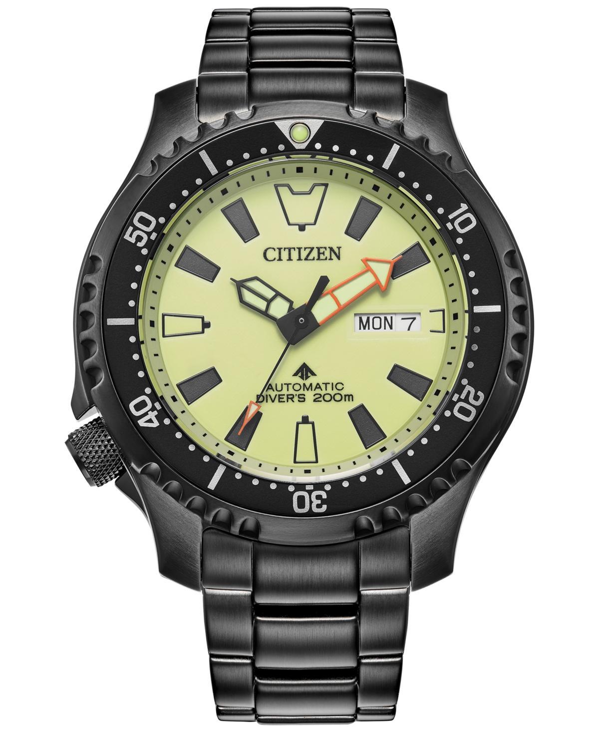 Citizen Mens Promaster Automatic Dive Silver-tone Stainless Steel Bracelet Watch, 44mm Product Image