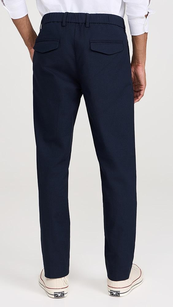 Club Monaco Hybrid Texture Elasticated Trousers | Shopbop Product Image