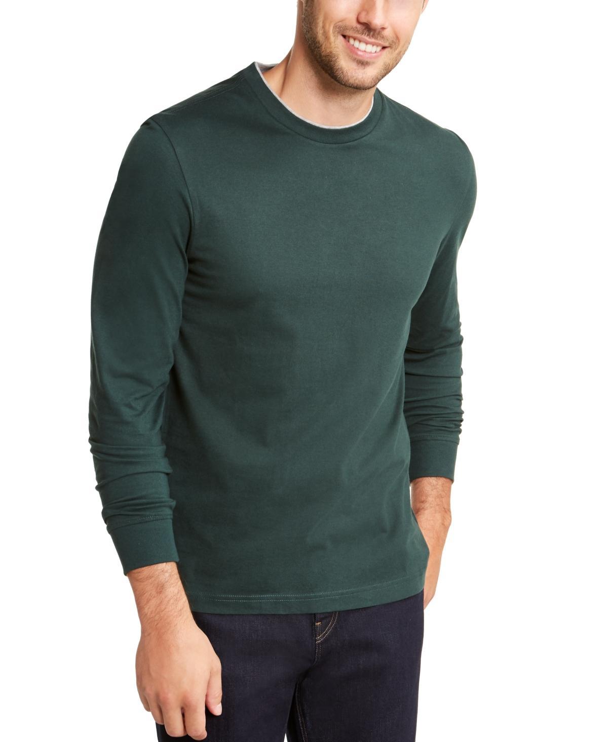 Club Room Mens Doubler Crewneck T-Shirt, Created for Macys Product Image