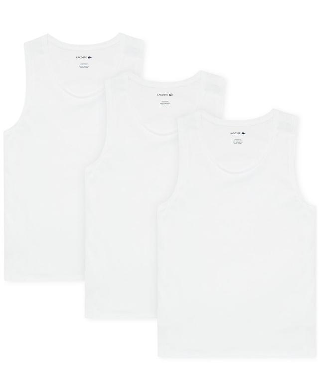 Lacoste Cotton Jersey Tank Top 3 Product Image