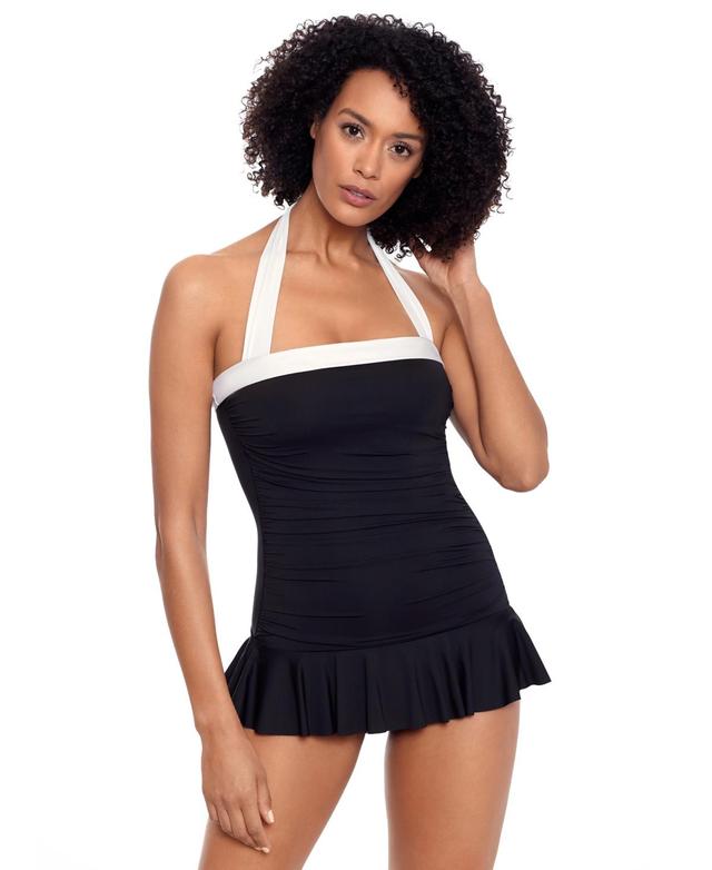 Lauren by Ralph Lauren Bel Air Skirted One-Piece Swimsuit Product Image