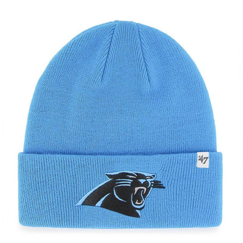 Mens 47 Carolina Panthers Primary Basic Cuffed Knit Hat Product Image