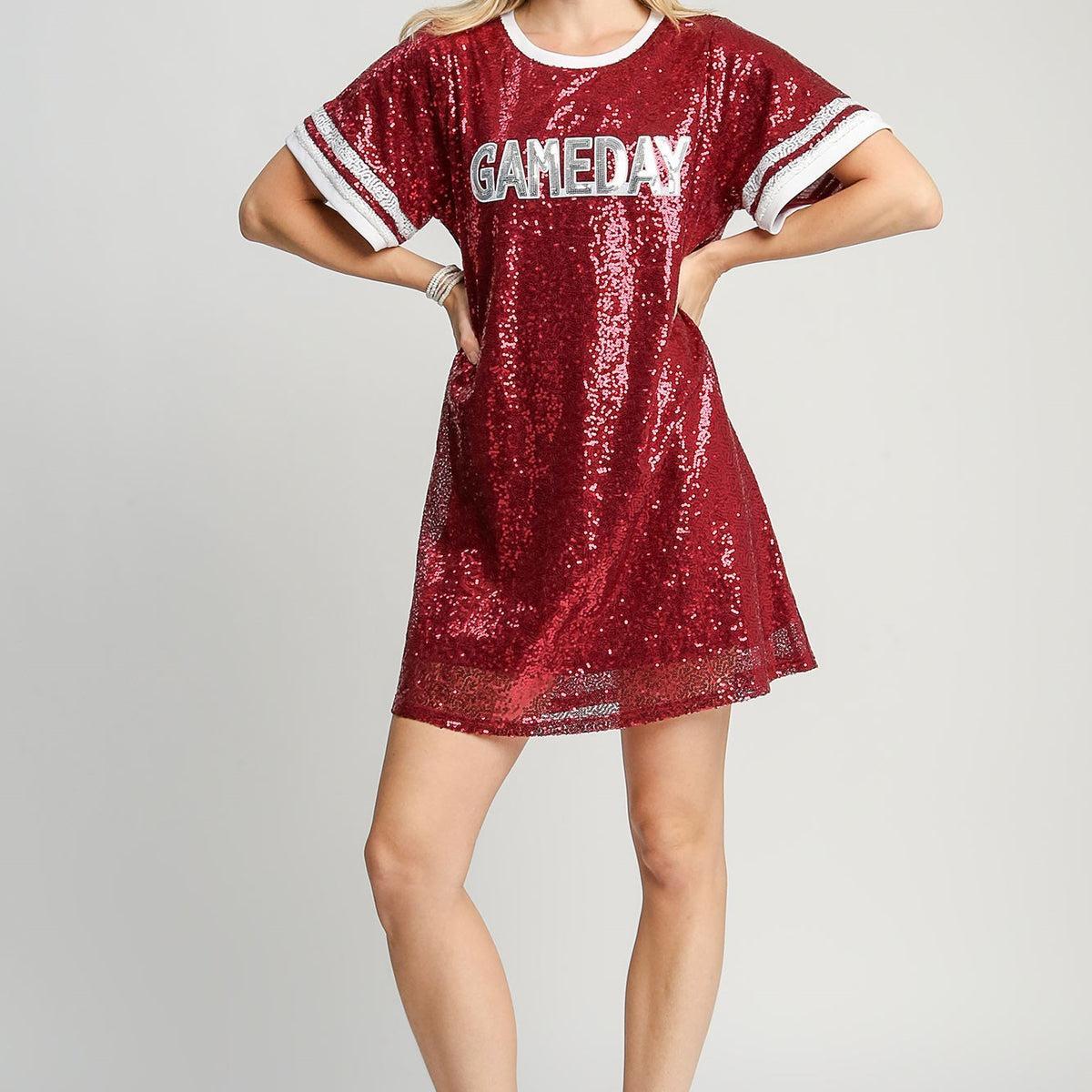 Gameday Spirit Sequin Dress Product Image