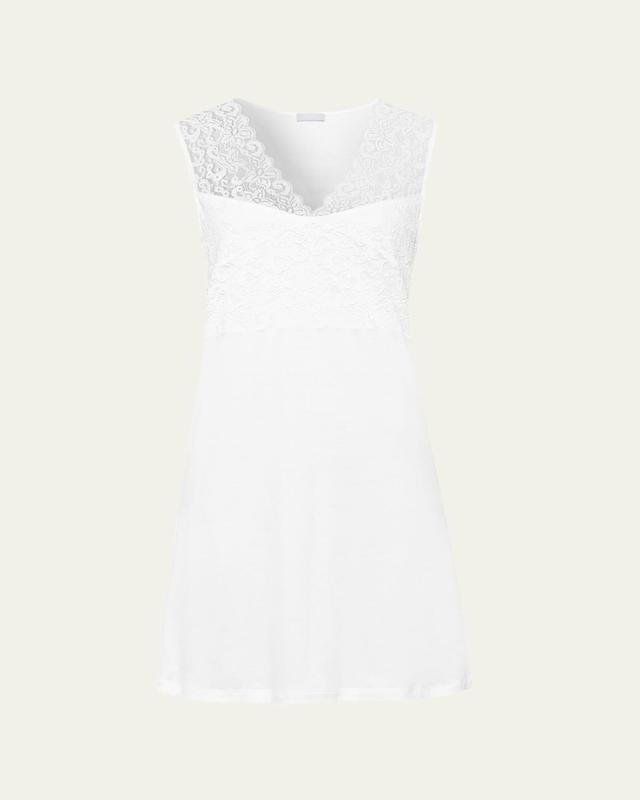 Womens Moments Lace Tank Night Gown Product Image