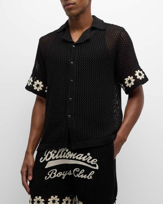 Mens BB Stratosphere Knit Camp Shirt Product Image