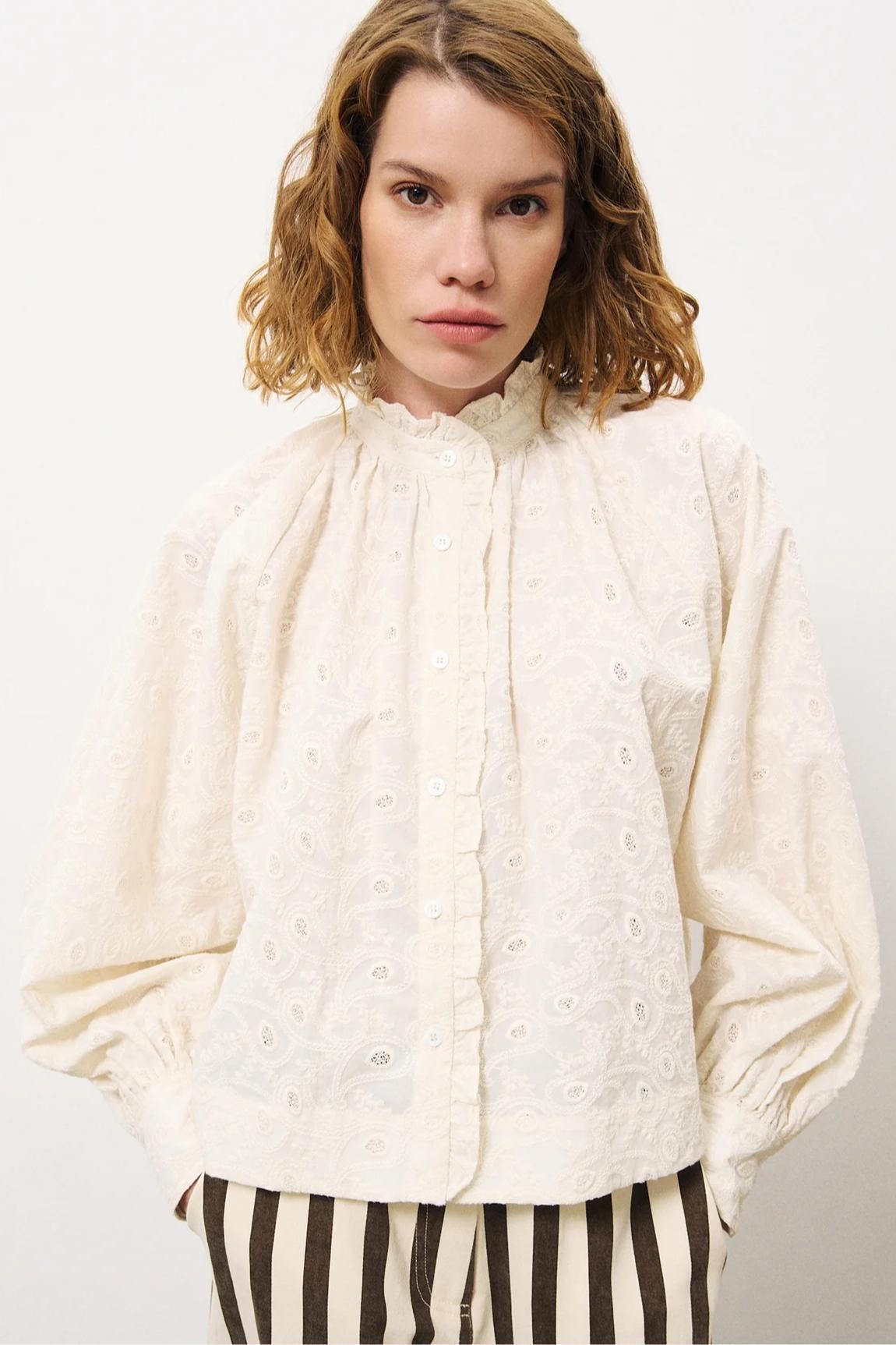 Elianne Ruffle Shirt Product Image