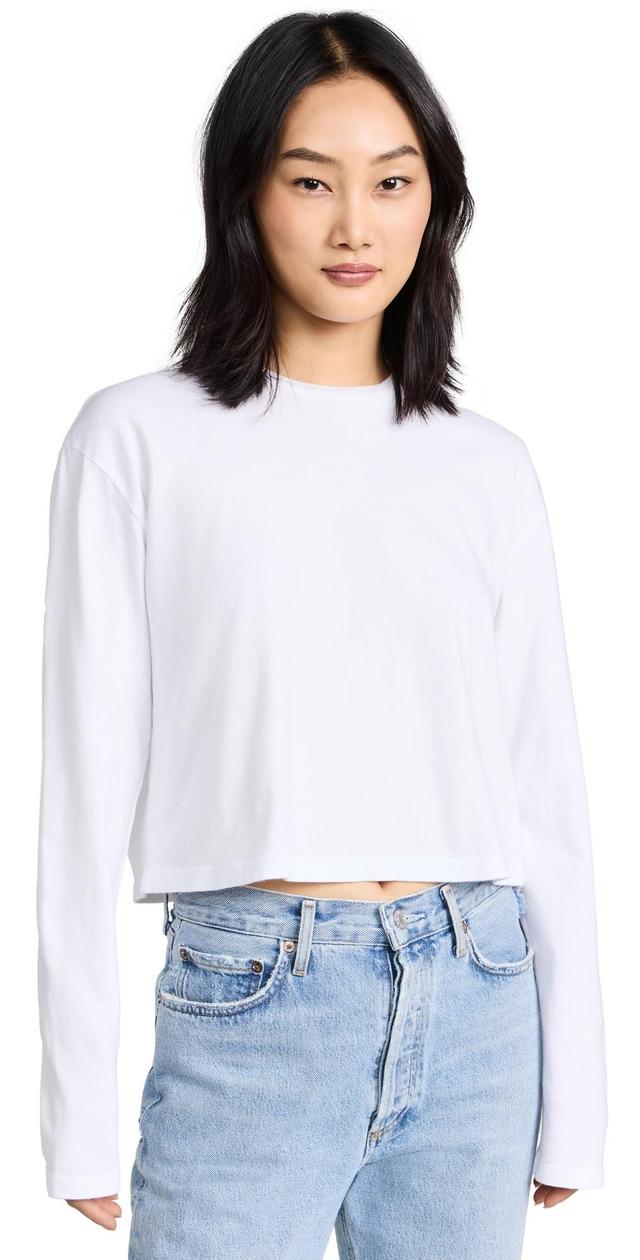 Womens Mason Cotton Cropped T-Shirt Product Image