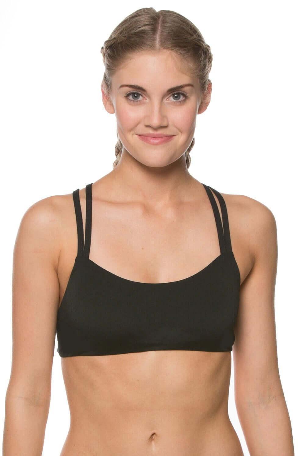 Fendrick Bikini Top - Black Female Product Image