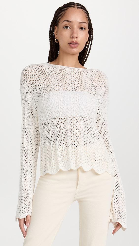 Z Supply Donovan Crochet Top | Shopbop Product Image