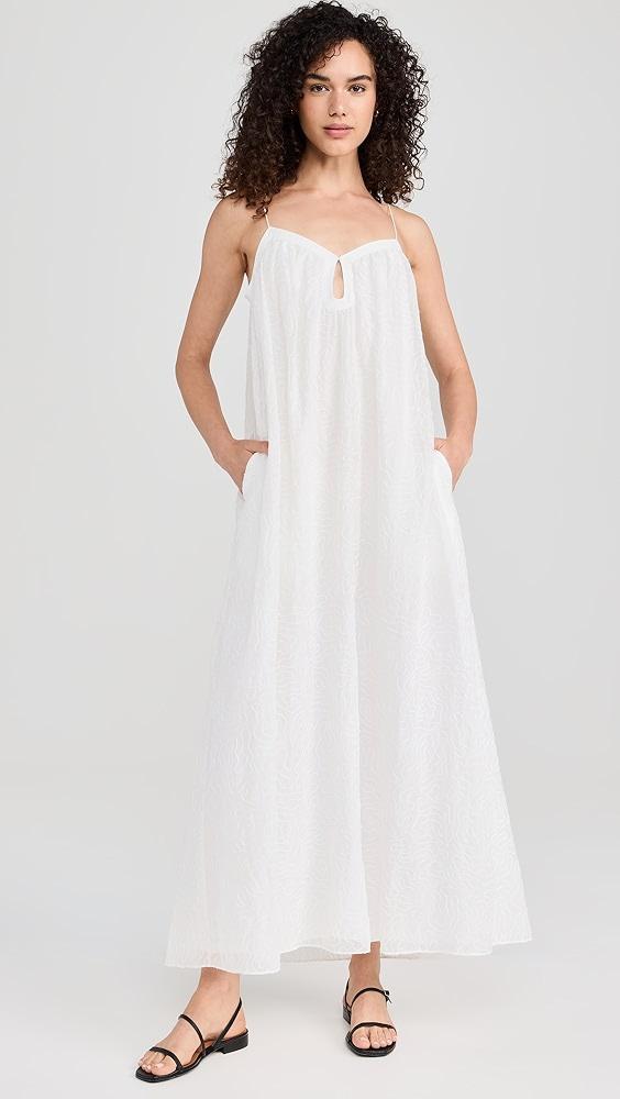 La Ligne Maxi Dress in Squiggle Embroidery | Shopbop Product Image