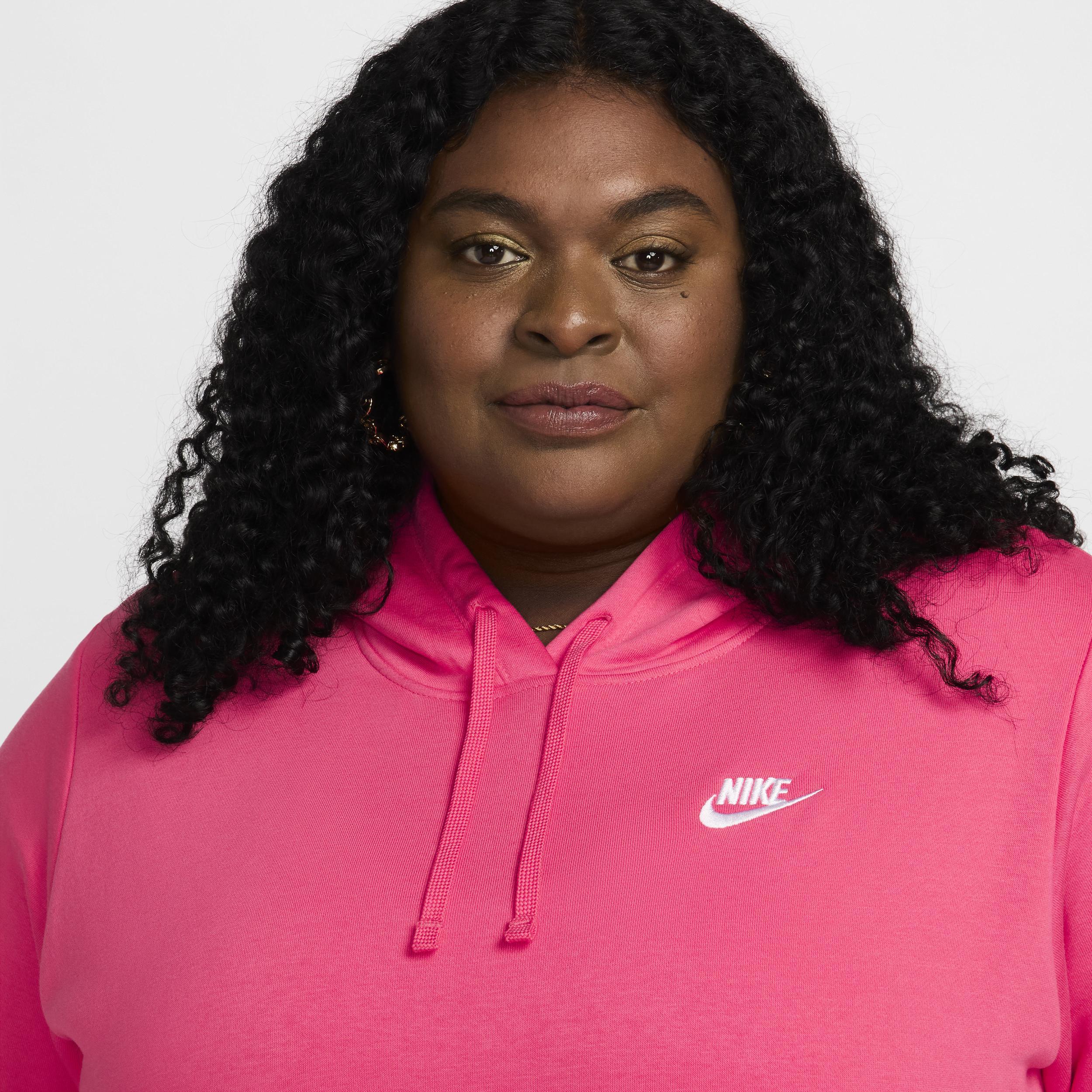 Women's Nike Sportswear Club Fleece Pullover Hoodie (Plus Size) Product Image