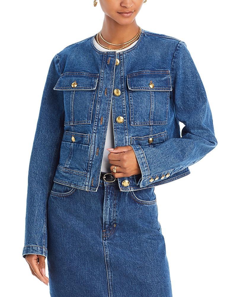 Cleo Tailored Denim Jacket Product Image