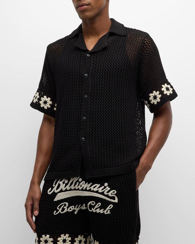 Mens BB Stratosphere Knit Camp Shirt Product Image