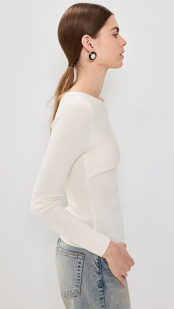 Reformation Lilou Regenerative Merino Sweater | Shopbop Product Image