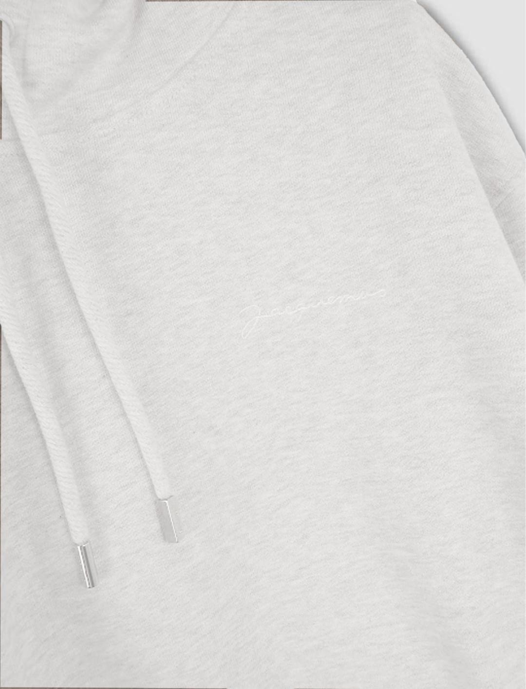 JACQUEMUS Le Sweatshirt Brode In Grey 2 Product Image