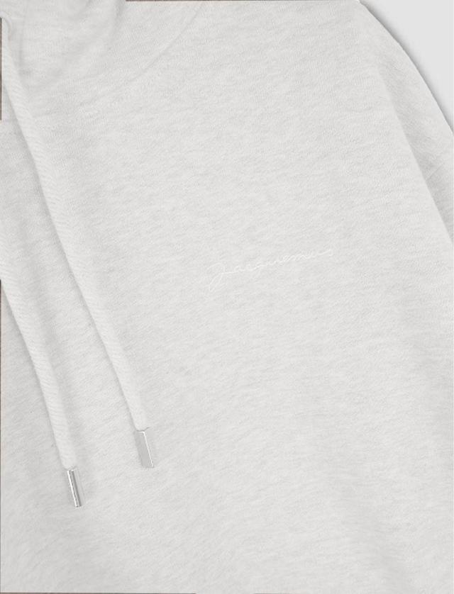 JACQUEMUS Le Sweatshirt Brode In Grey 2 Product Image