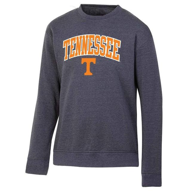 NCAA Tennessee Volunteers Mens Heathered Crew Neck Fleece Sweatshirt - S Product Image