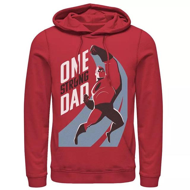 Mens Disney / Pixar Incredibles 2 One Strong Dad Hoodie Product Image