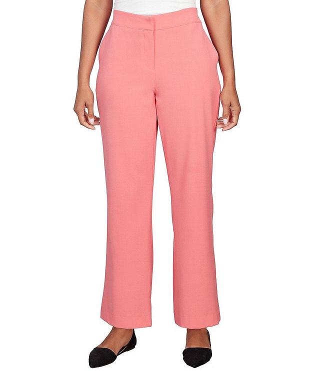 Ruby Rd. Elastic Back Waist Straight Leg Pants Product Image