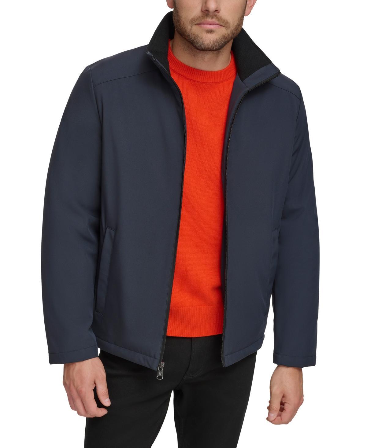 Calvin Klein Mens Classic Midweight Stand Collar Jacket Product Image