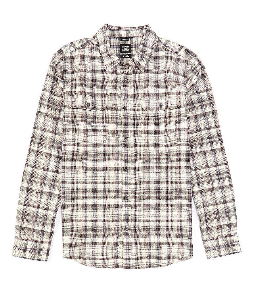 prAna Edgewater Long-Sleeve Organic Materials Woven Shirt Product Image