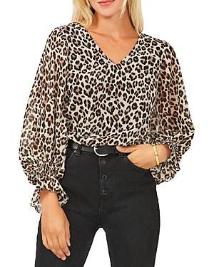 Vince Camuto Swiss Dot Blouse Product Image