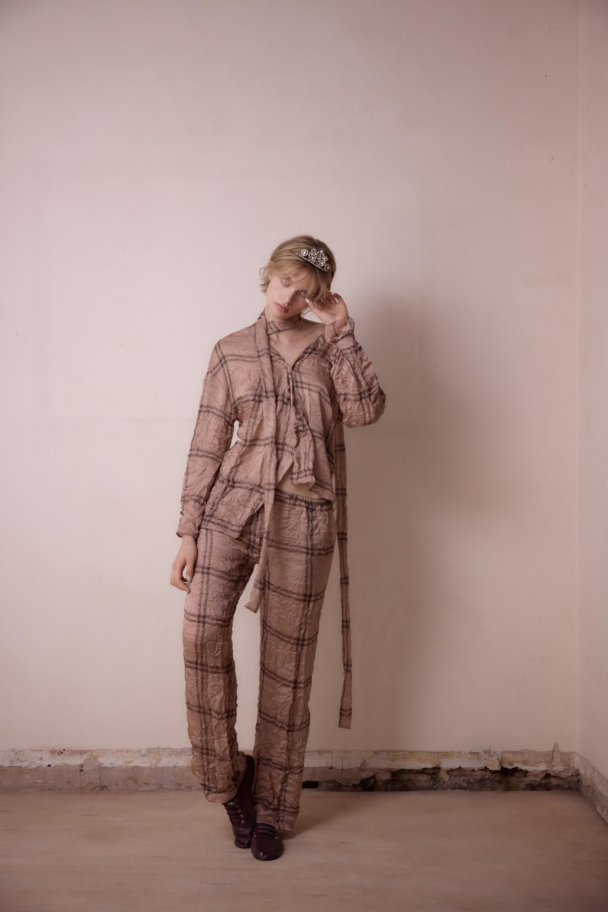 PLAID PANTS Product Image