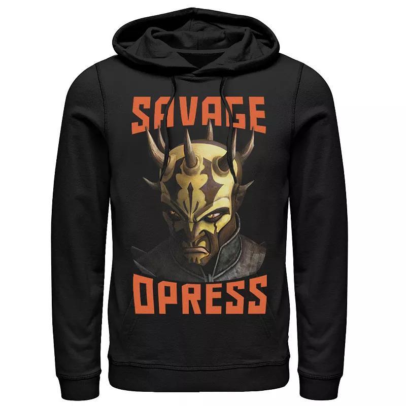 Mens Star Wars: Clone Wars Savage Opress Big Face Hoodie Product Image