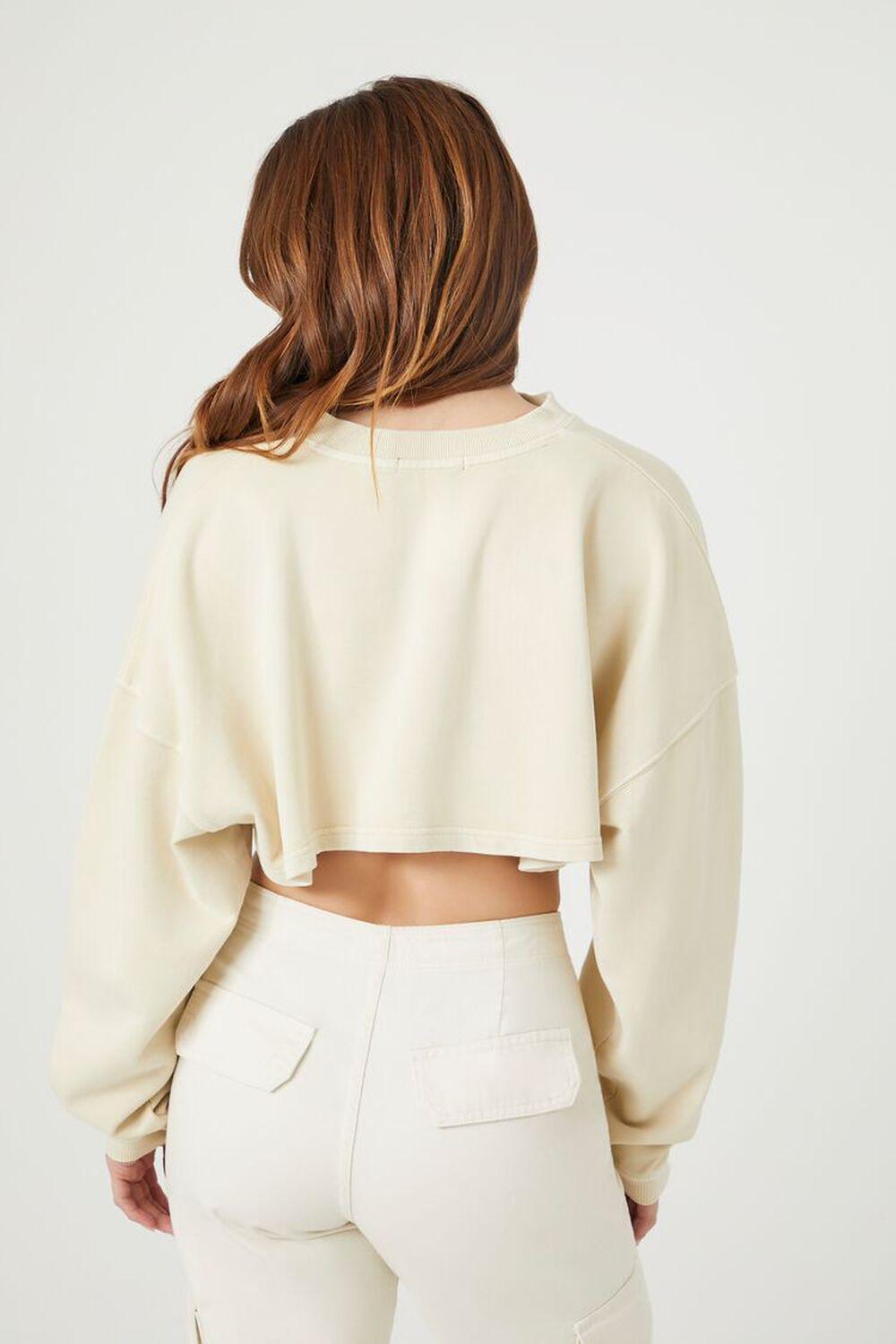 Cropped French Terry Pullover | Forever 21 Product Image