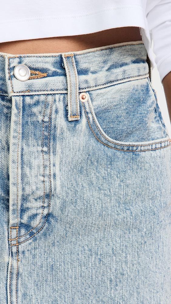 WARDROBE.NYC Denim Mini Skirt | Shopbop Product Image