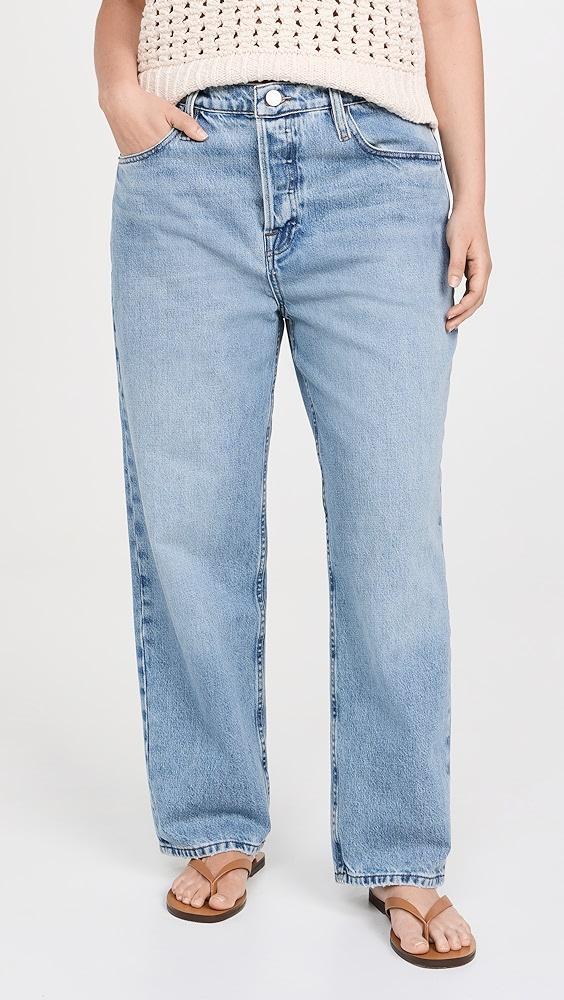 FRAME The Slouchy Straight Jeans | Shopbop Product Image