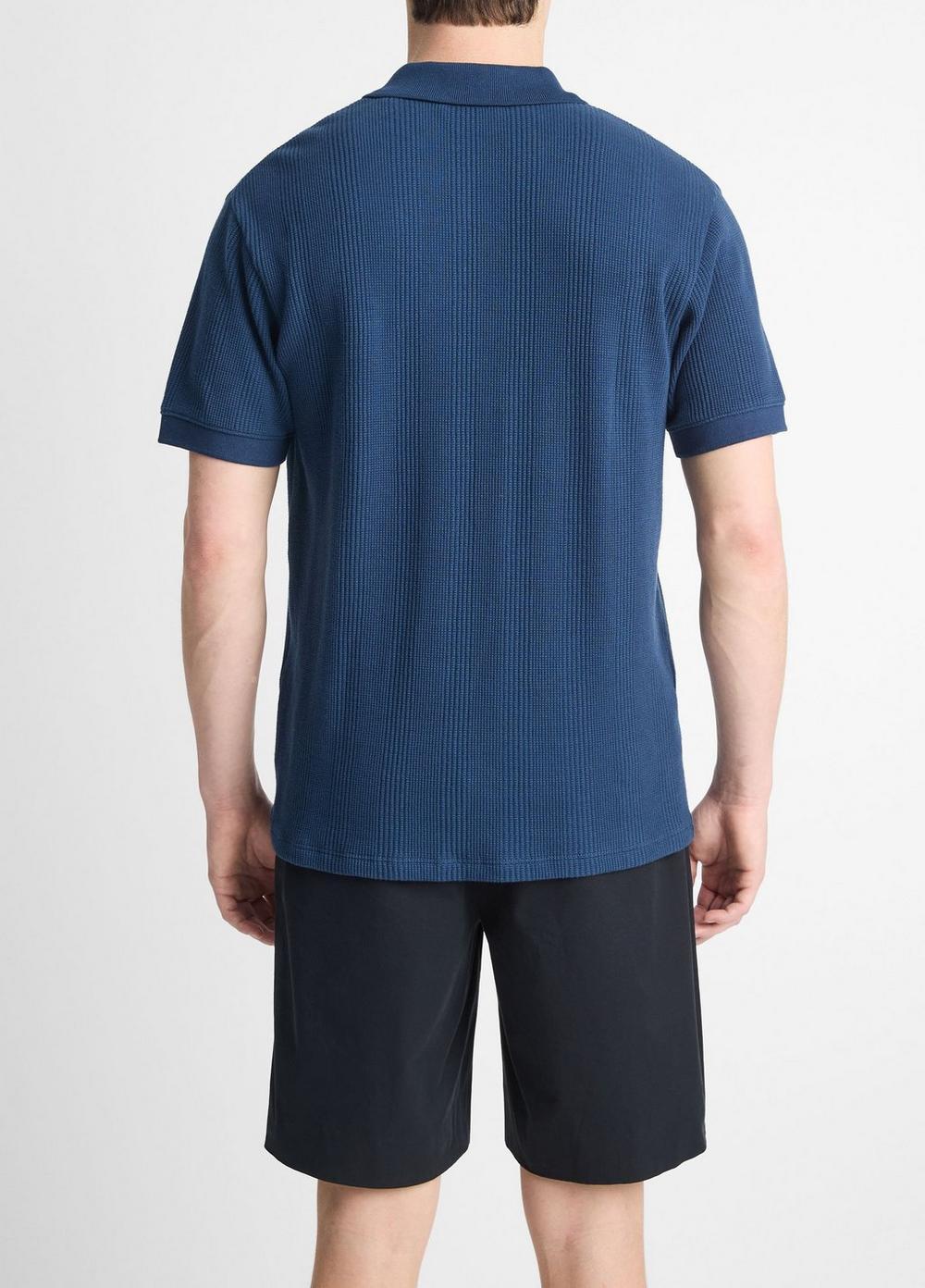 Variegated Pima Cotton Polo Shirt Product Image